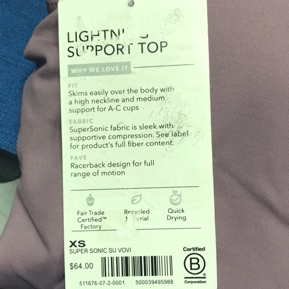 Athleta Lightning Support Top - Picture 7 of 8